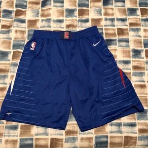NEW NIKE LOS ANGELES CLIPPERS GAME SHORTS sz XL